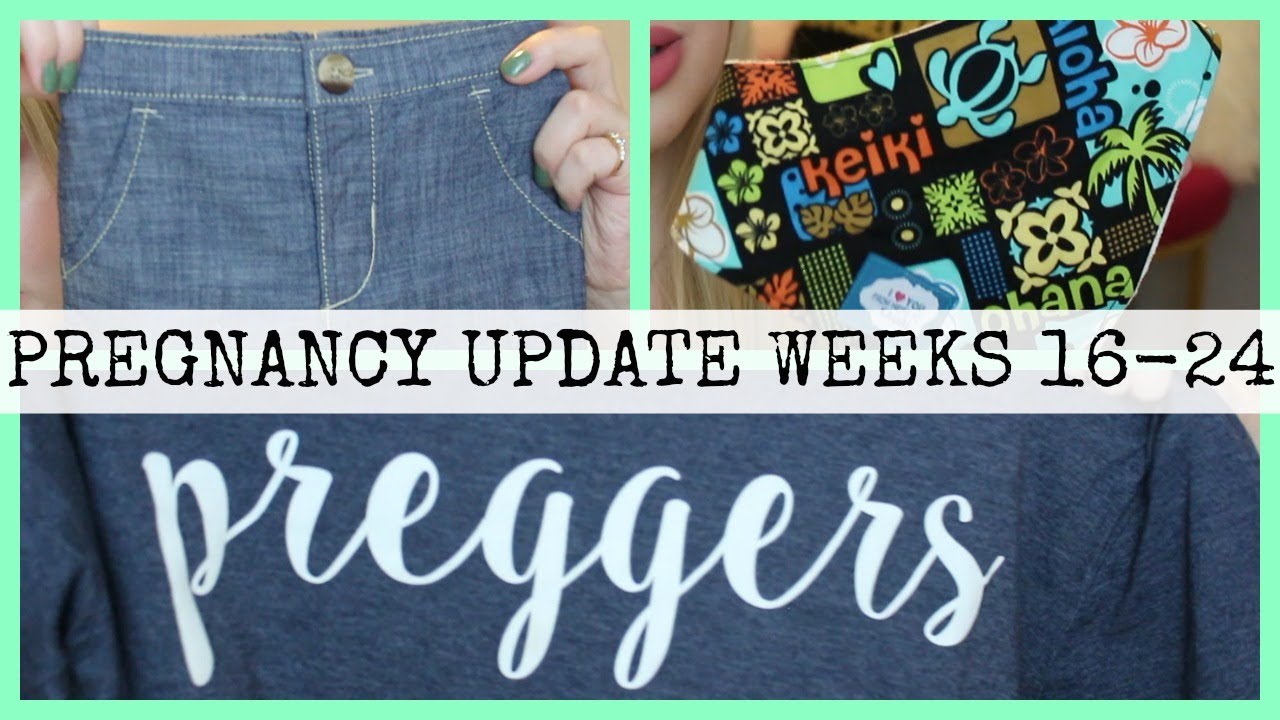 Pregnancy Vlog Weeks 16-24 | Symptoms, Baby Clothes, and More!