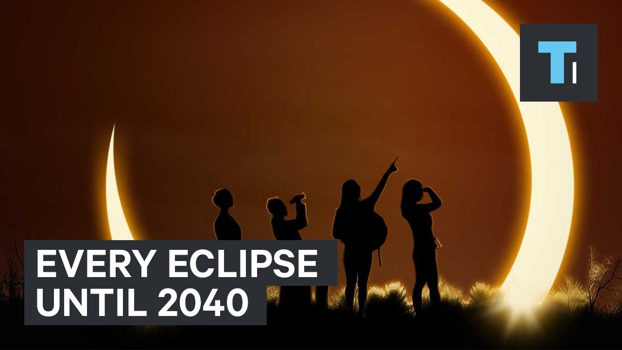 Map Shows Every Upcoming Solar Eclipse Until 2040