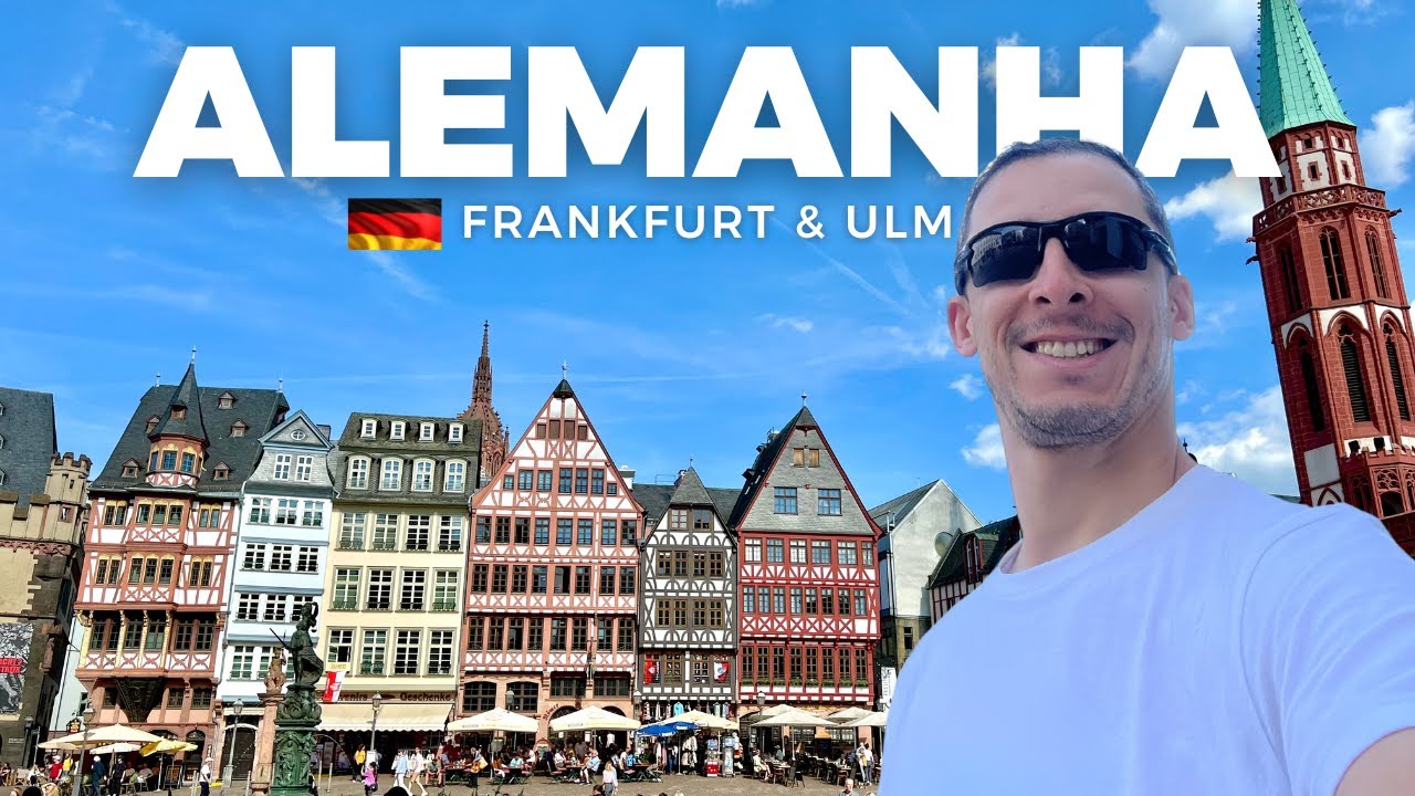 ALEMANHA: MELHORES destinos em Frankfurt e Ulm - ROTEIRO COMPLETO