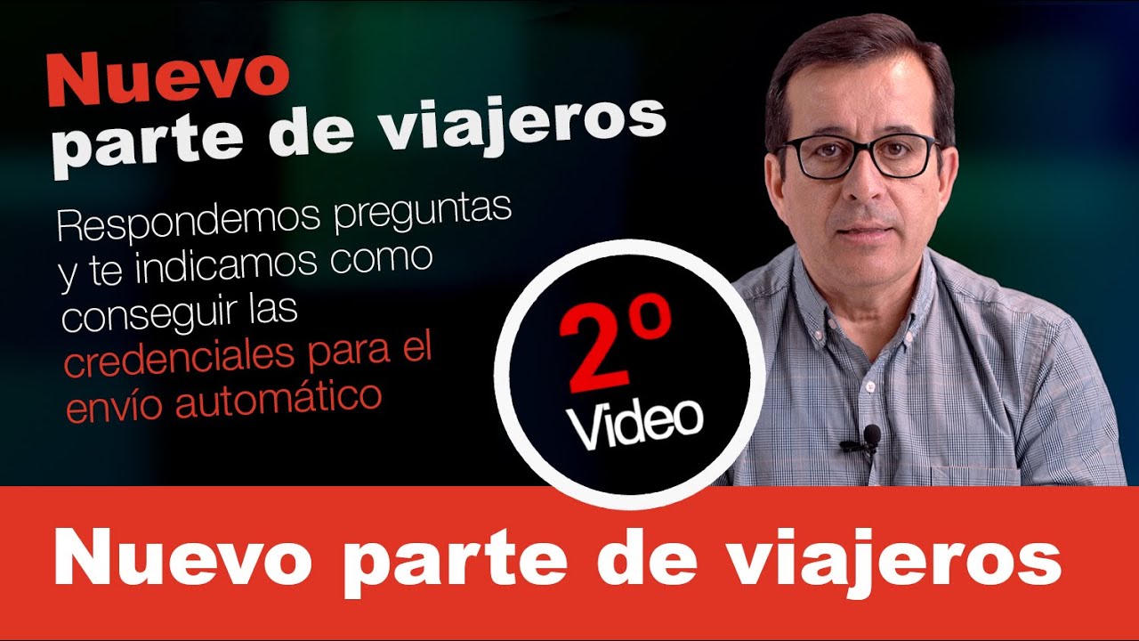 Nuevo Parte de Viajeros. Envío automático.
