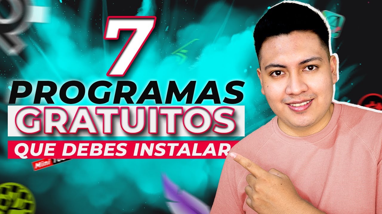 7 PROGRAMAS que todo Dise&ntilde;ador Gr&aacute;fico debe INSTALAR en su PC! *todos son gratis* 😱