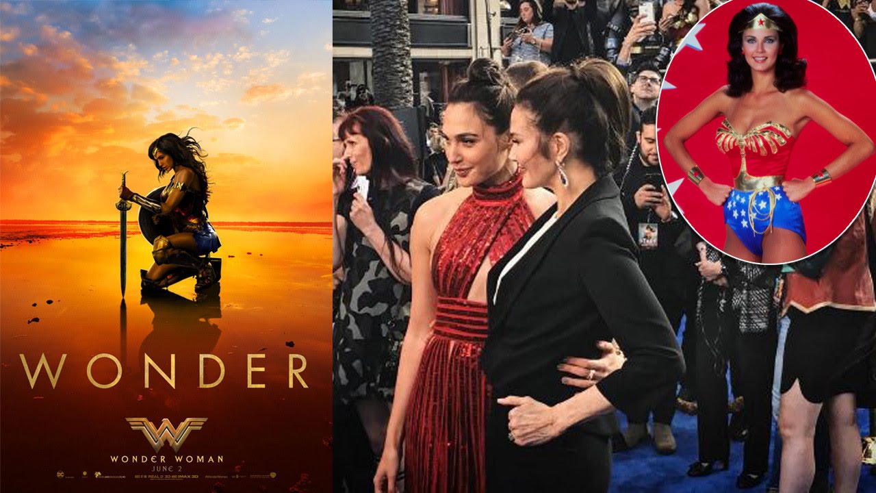 2 'Wonder Woman' Icons Meet Face-To-Face At Movie's Premiere
