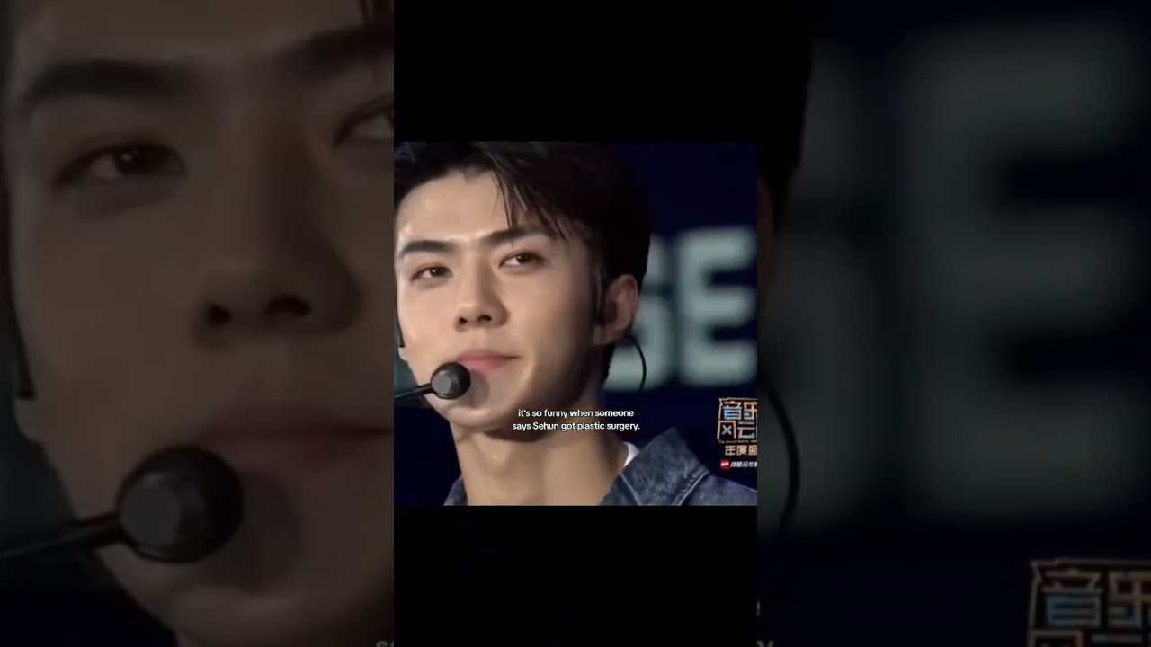 #EXO Sehun and plastic surgery
