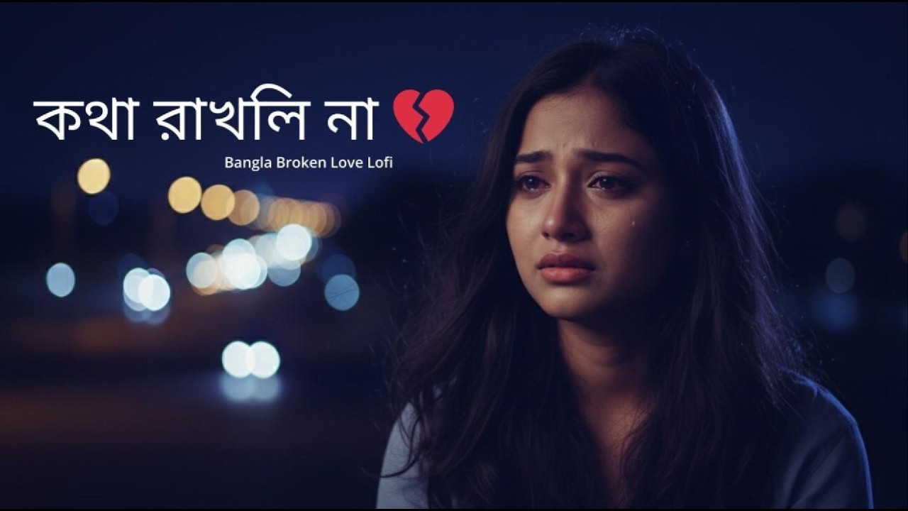 কথা রাখলি না 💔 | Bangla Broken Love Lofi | Female Version