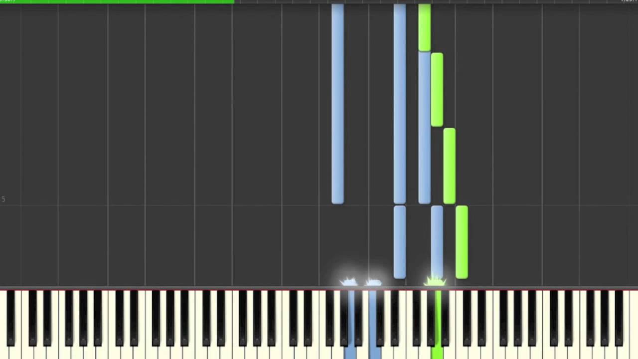PMD2: In the Hands of Fate - Piano (Synthesia)