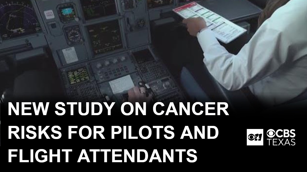 Study finds that pilots and flight attendants are at higher risk for cancers