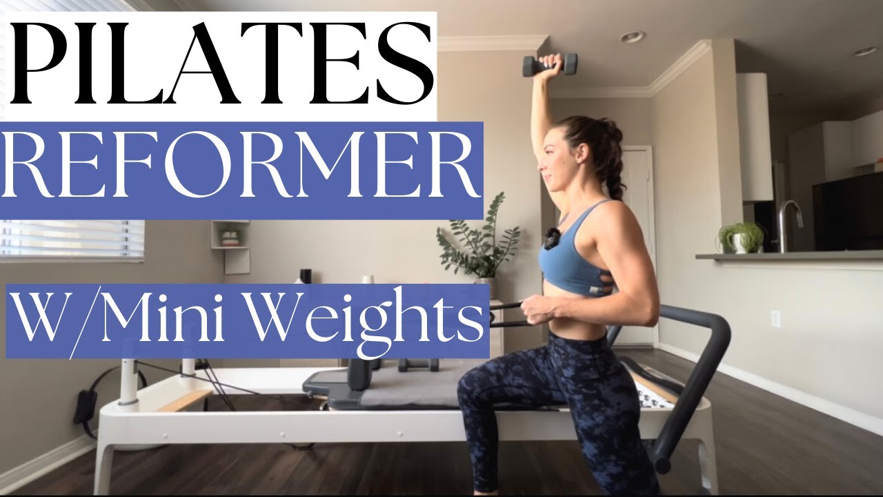 Pilates Reformer Workout | Full Body | w/ Mini Weights