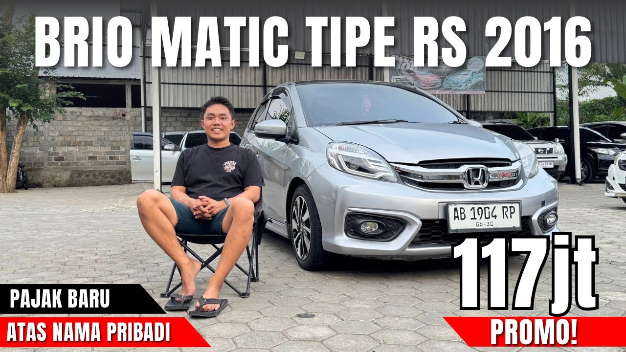 SPILL BRIO RS MATIC HARGA KEMERDEKAAN || BRIO MATIC TIPE RS 2016 