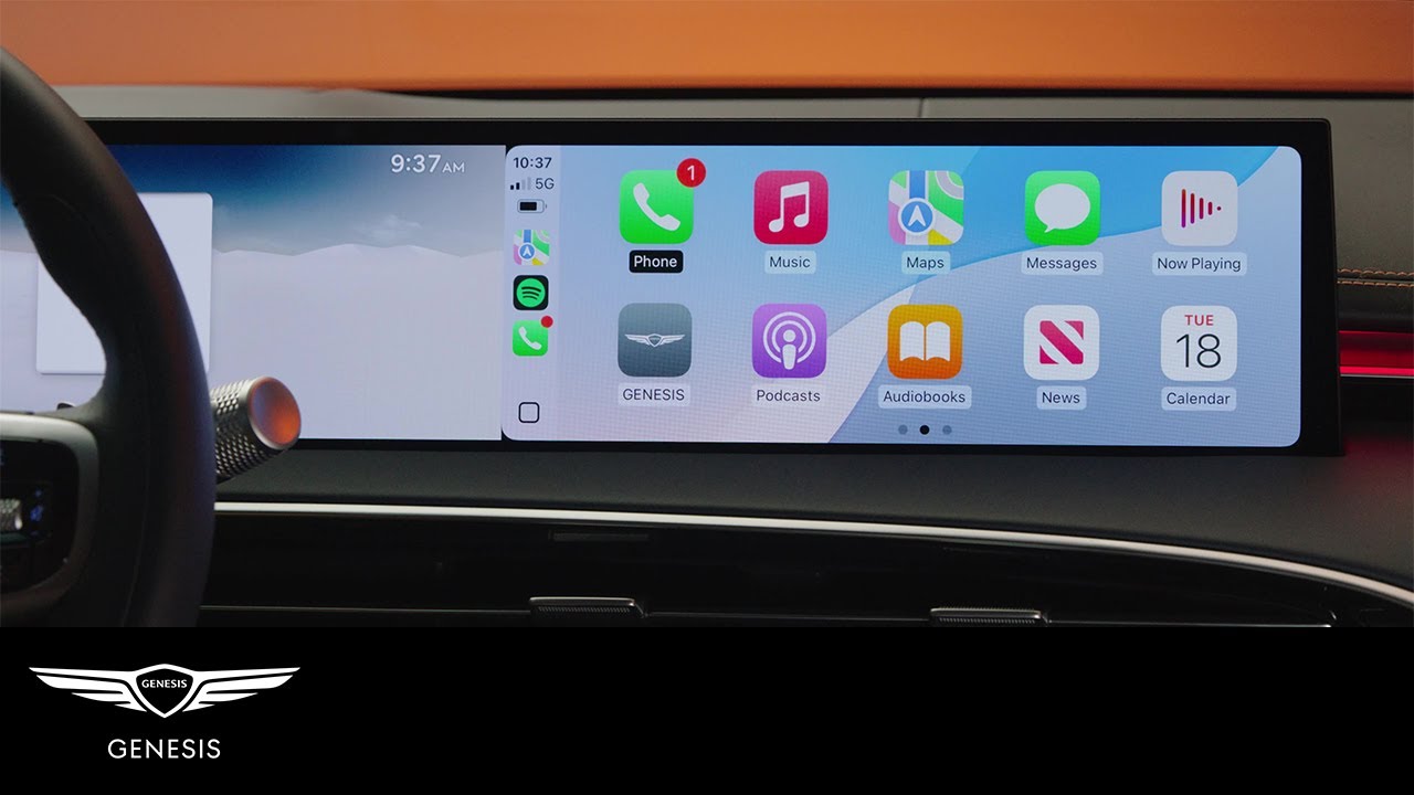 How to Use Apple CarPlay&reg; and Android Auto&trade; | Genesis GV70 | How-To | Genesis