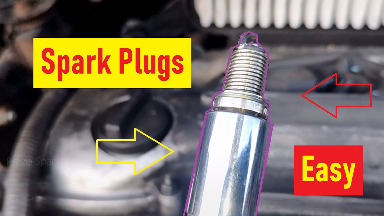 How To Change The Spark Plugs On A Toyota Previa/ Estima !!!!
