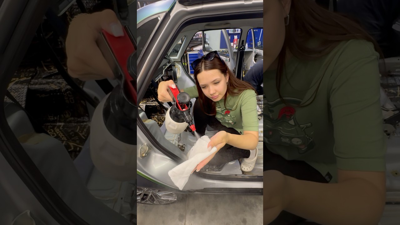 Приора-бетон! #тюнинг #ремонт #auto #автостудия #топ