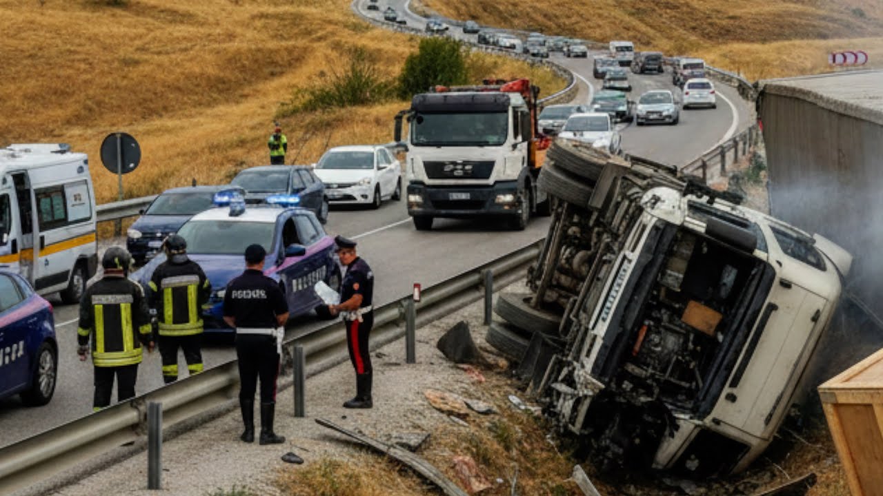 TG7 Basilicata News. Incidente autotreno. Arresto per furto. Successo notte Bianca Liceo Melfi