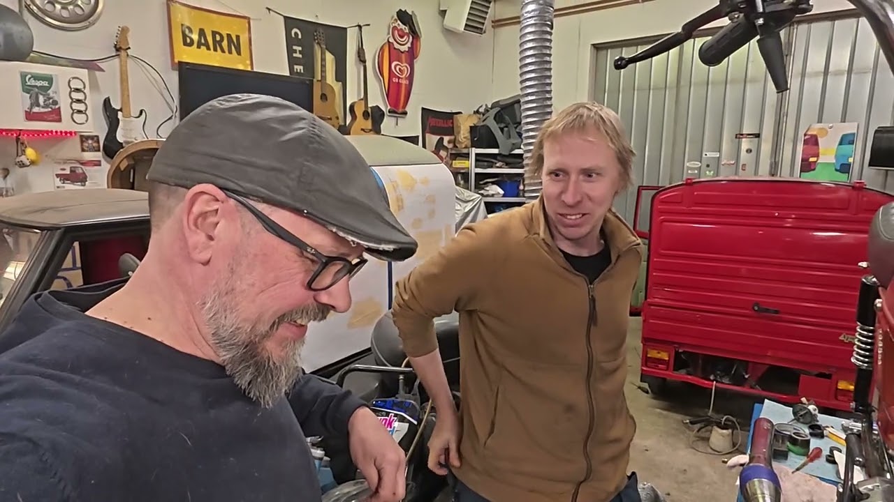 Besök hos Moped o garage med Piaggio Ape förgasaren.