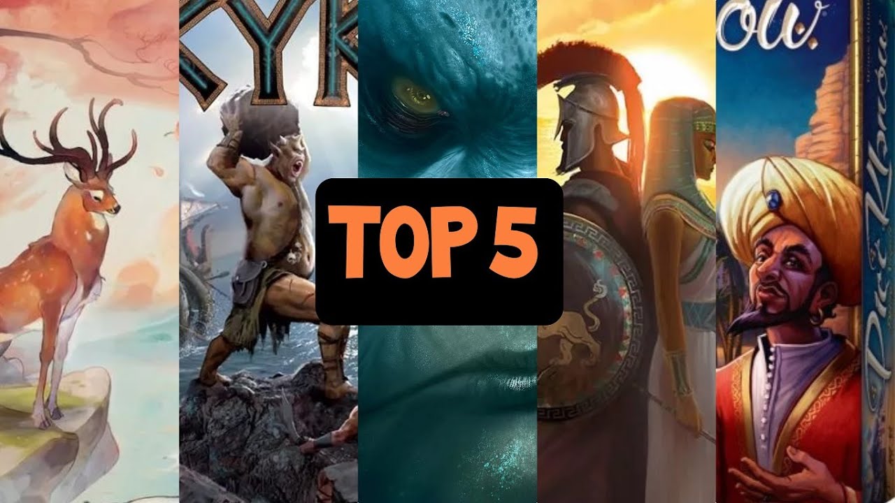 TOP 5 gier autor&oacute;w: BRUNO CATHALA