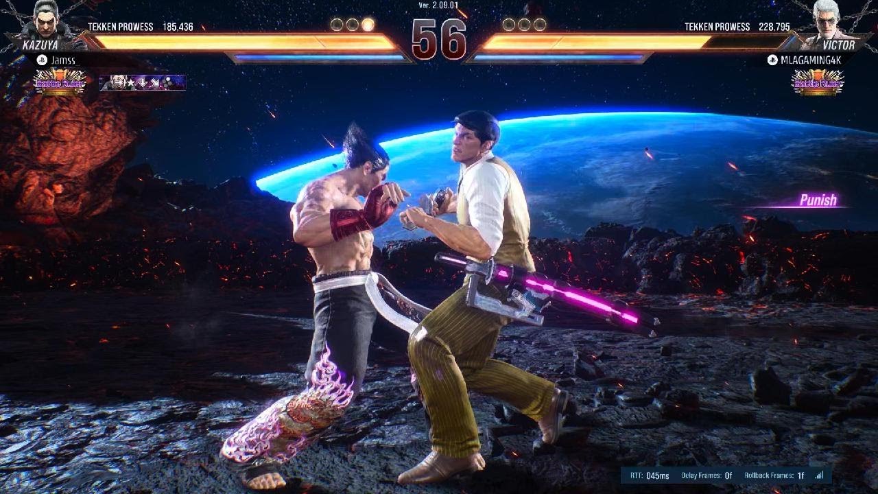 TEKKEN8 Kazuya mishima vs Victor Chevalier