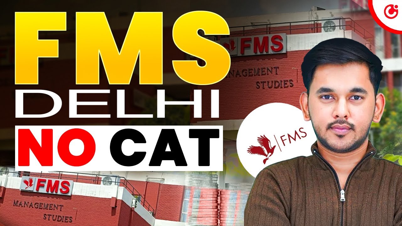 🚫 NO CAT? | MBA from FMS Delhi 😱 | FMS Executive MBA | Direct Admission, Fees & Placement 2025 #mba