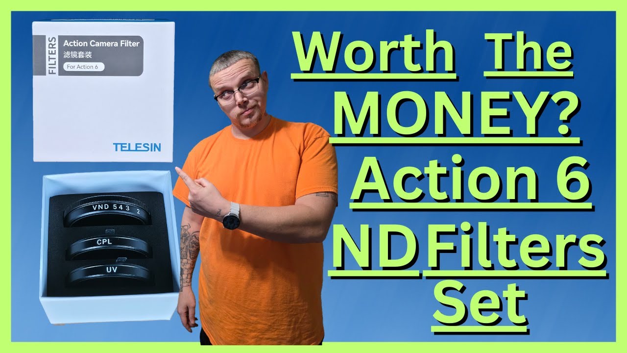 Telesin ND Filters for DJI Osmo Action 6 — Are They Worth It?
