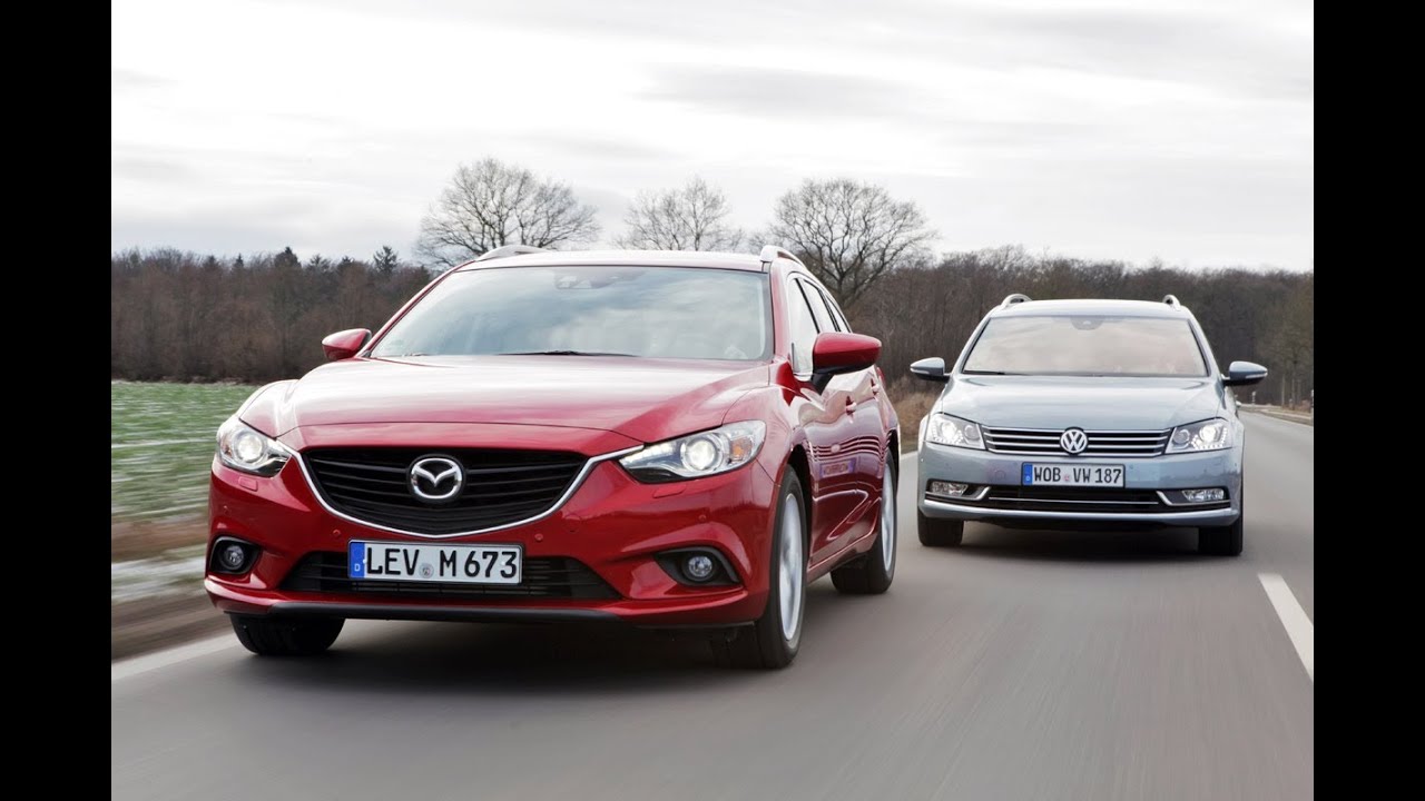 VW Passat vs. Mazda 6 - Wer wird Kombi-König?