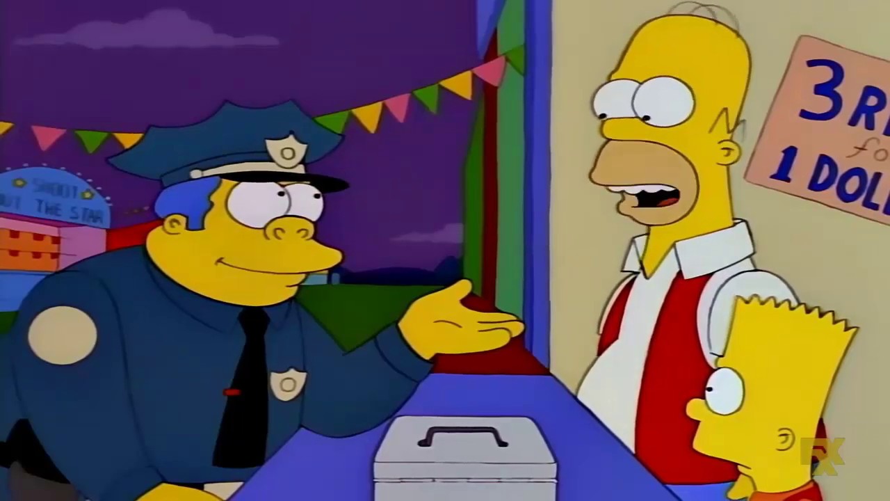 Mi amigo Billet&iacute;n y don Soborno - Los Simpson HD