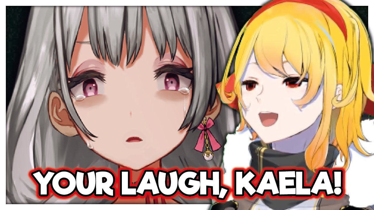 Kaela's silent LAUGH scare Reimu !