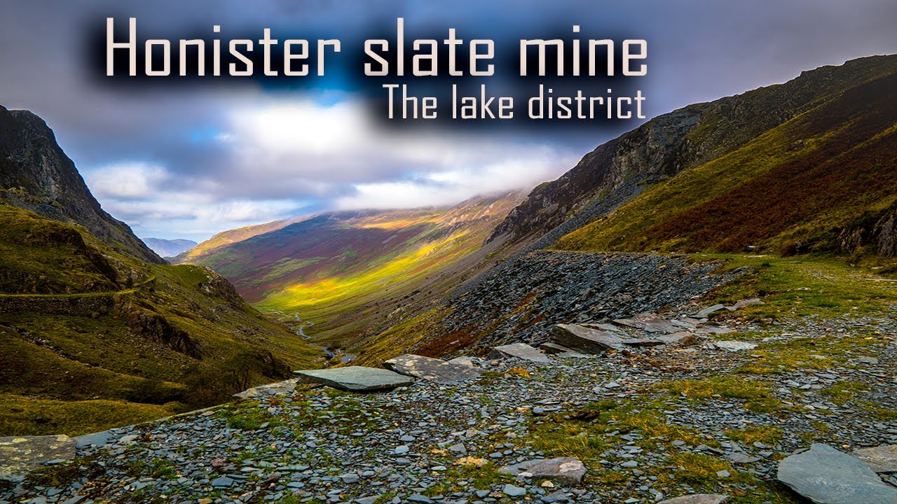 The lake district Honister Slate Mine