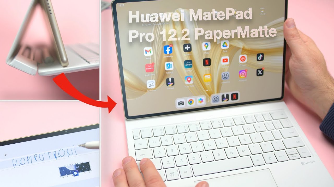 Huawei MatePad Pro 12.2 PaperMatte recenzja | Ten ekran jest świetny!