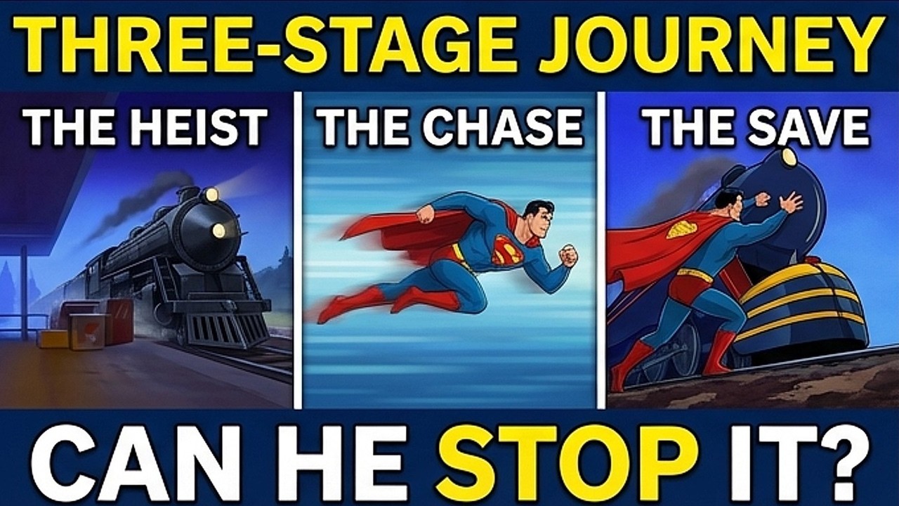 Superman: Billion Dollar Limited (1942) | Golden Age Cartoon