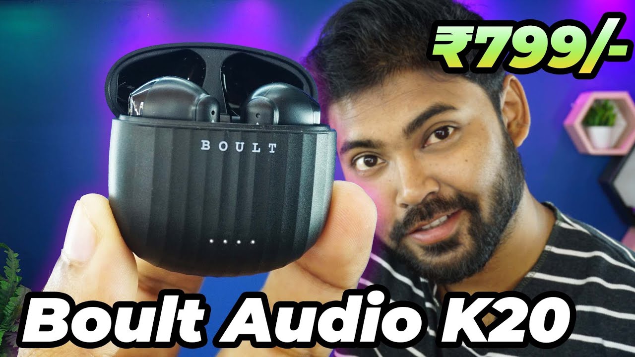 Low Budget Calling Earbuds | GoBoult Audio K20 with 45ms Low Latency Gaming Earbuds