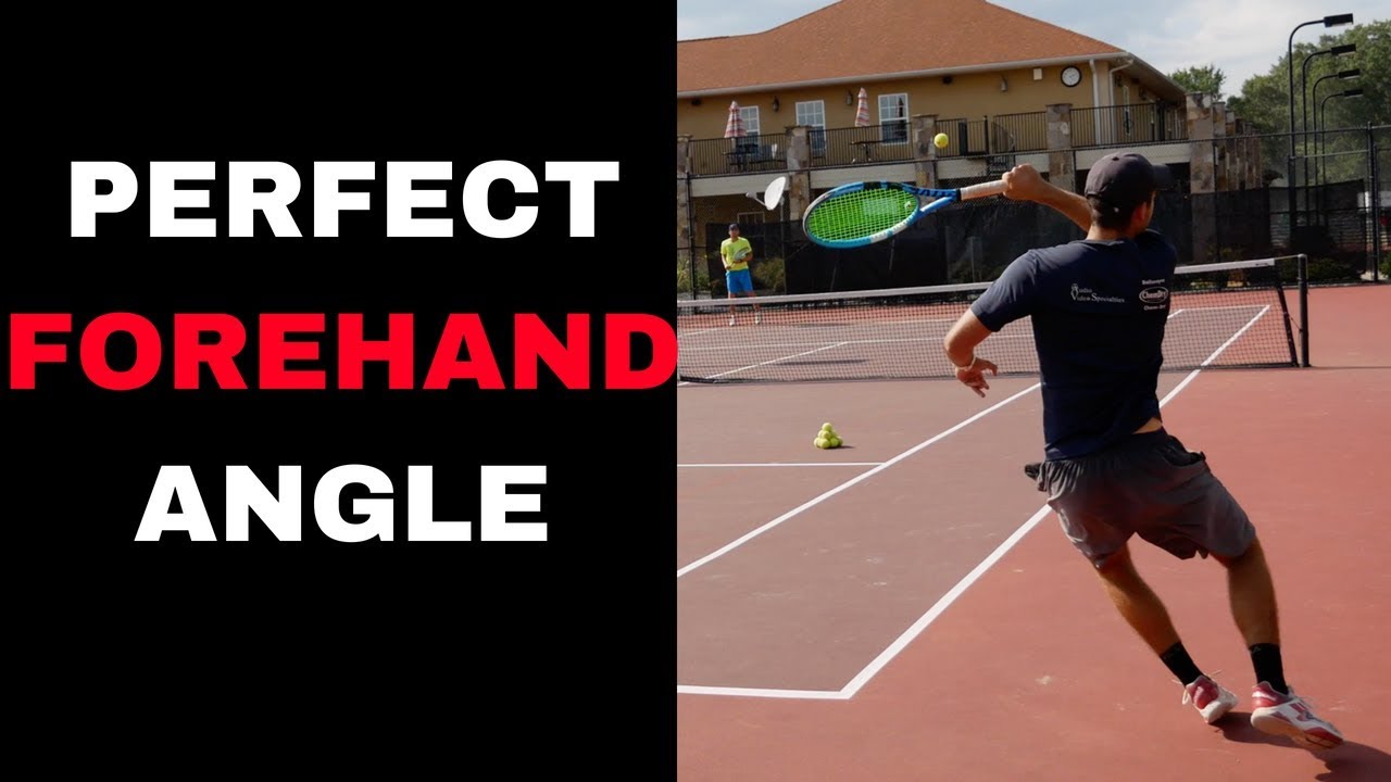 Learn how to PERFECT the FOREHAND ANGLE! Angle drills and tips