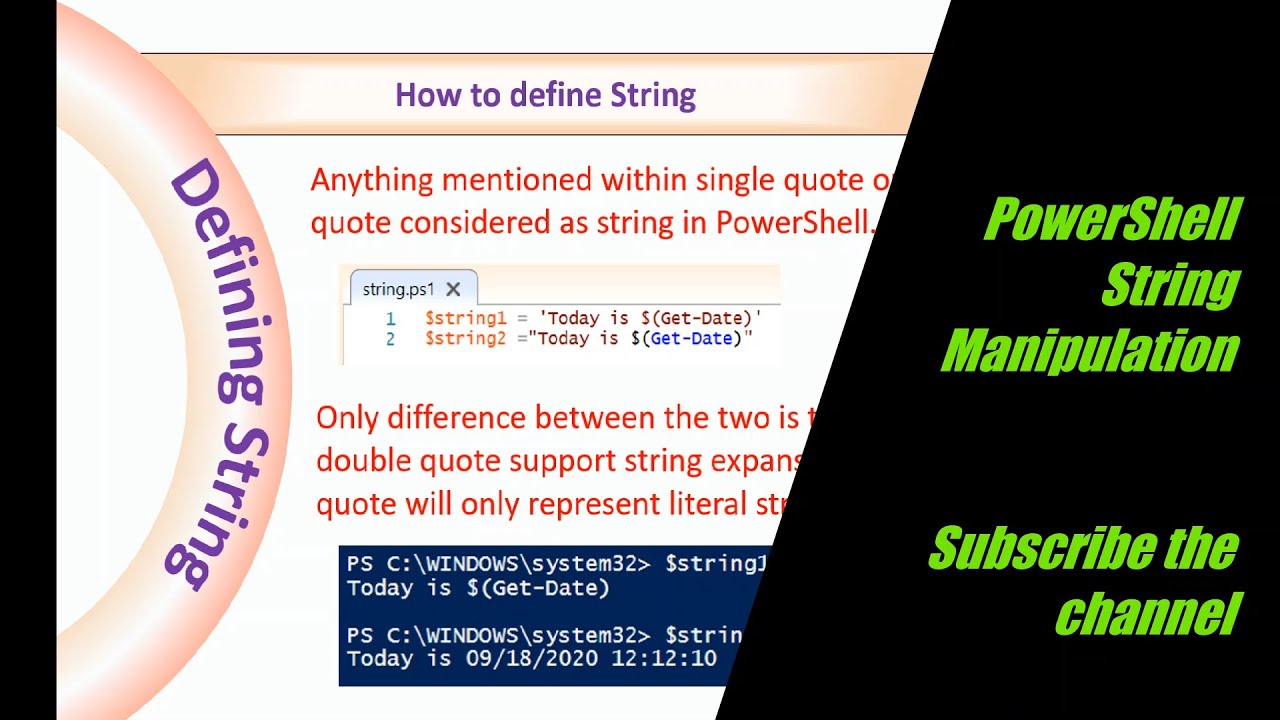 PowerShell String Manipulation