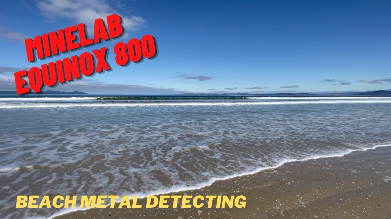 Minelab Equinox 800 - Australian Beach Metal Detecting in Winter