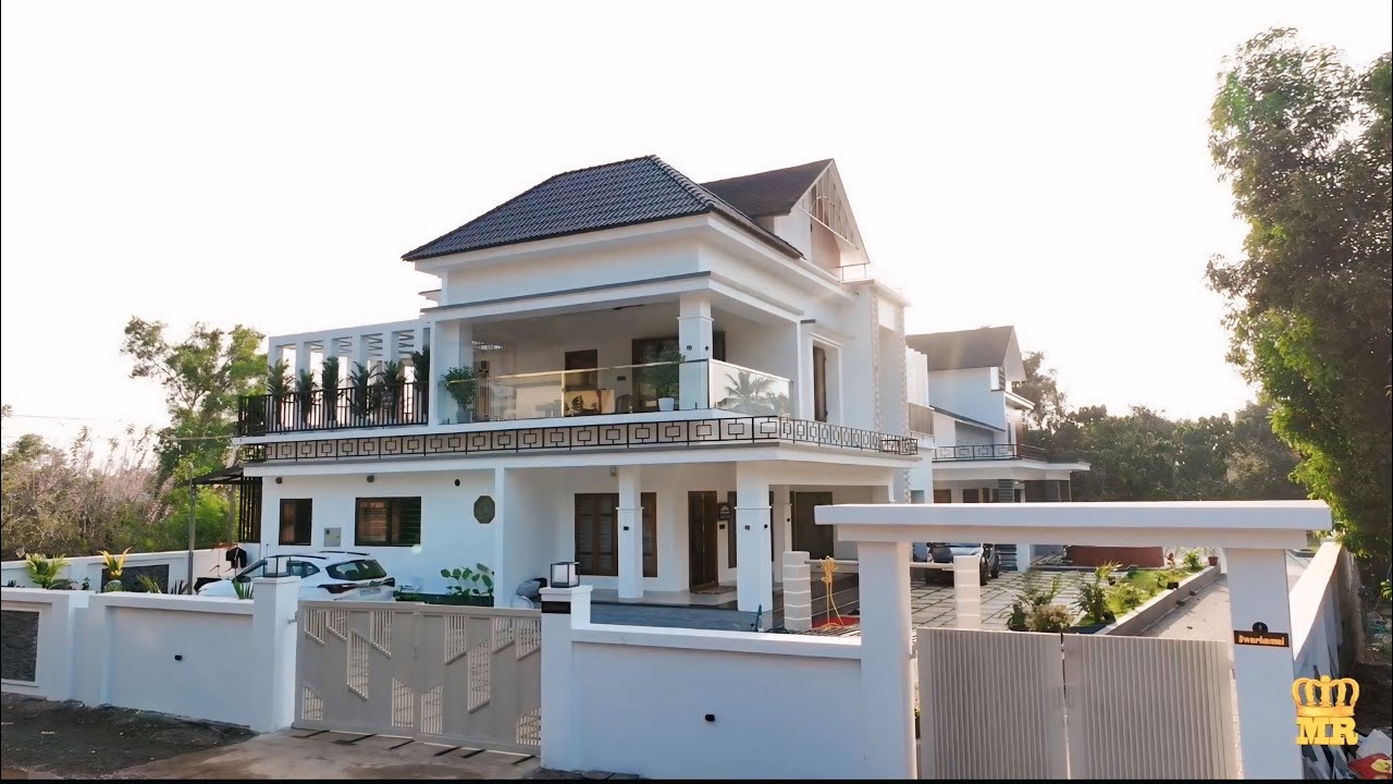 MATHA BUILDERS | BEAUTIFUL HOUSE IN KARNATAKA UDUPI | MODERN HOUSE | STUNNING EXTERIOR VIDEO