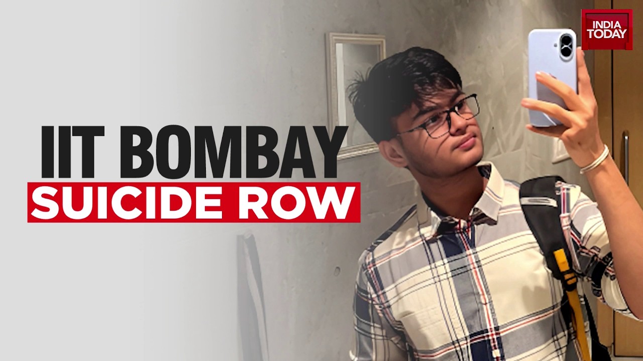 IIT Bombay Student Suicide Probe: Crime Branch Scans CCTV, Faculty Backs Prof Doolla | India Today