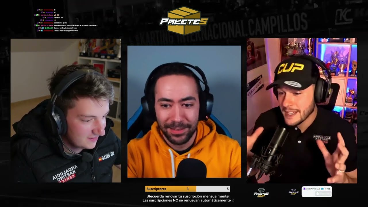 🎥 ¡JAVI QUILÓN nos acompaña en la Apertura de Inscripciones de ANDALUCÍA KARTING SERIES Meeting 2! 🚨