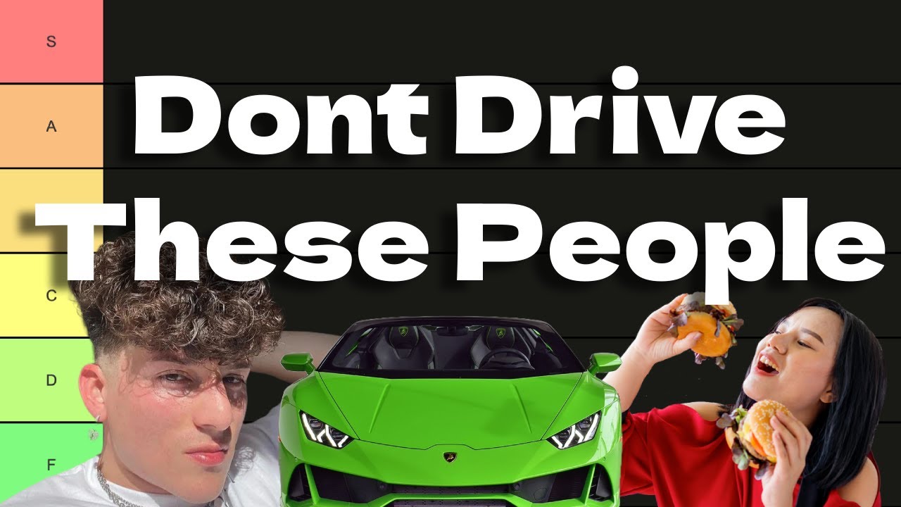The WORST Car Passenger Habits (Tier List)