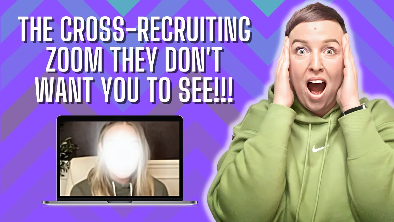 The Cross-Recruiting Zoom They Don't Want You To See! | #antimlm | #erinbies | #itworks | #qsciences