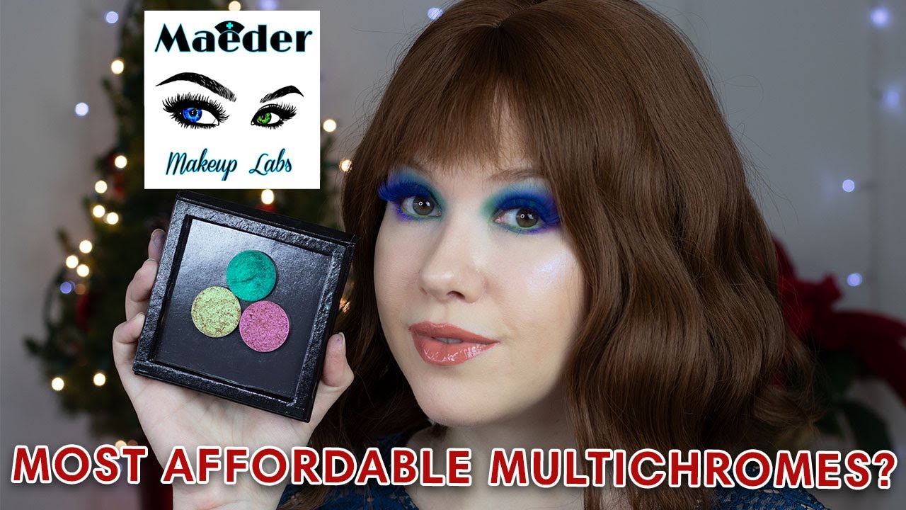 Multichrome Monday Maeder Makeup Labs | Eye Swatches + Review | Millymas