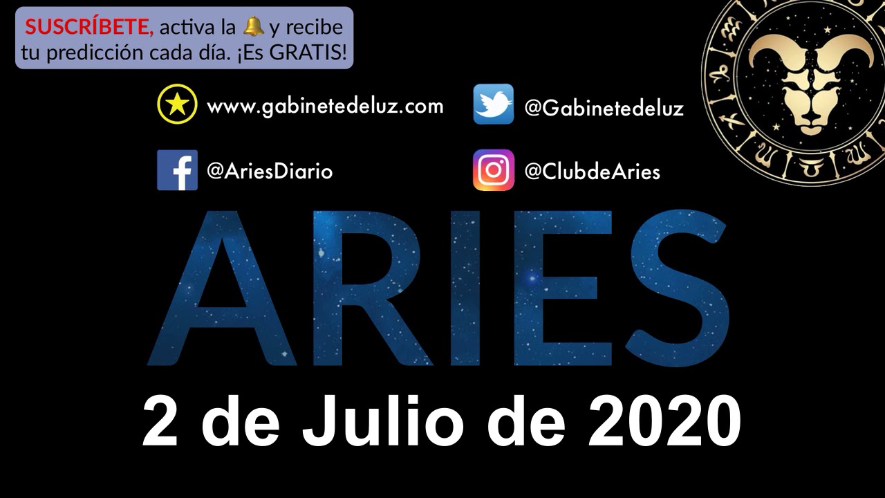 Hor&oacute;scopo Diario - Aries - 2 de Julio de 2020
