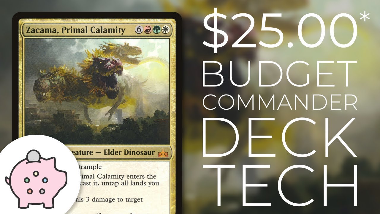 Zacama, Primal Calamity | EDH Budget Deck Tech $25 | Combo | Magic the Gathering | Commander