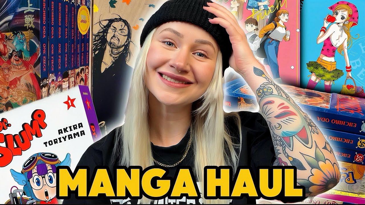 XXL MANGA HAUL- Dr. Slump, selbstgemachte Manga und Shojo Klassiker 