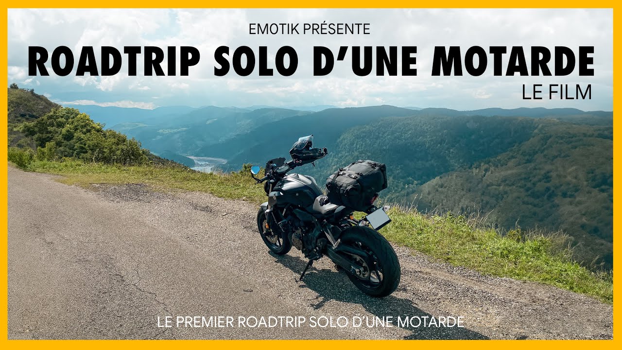 LES VOSGES A MOTO - Le ROADTRIP d'une MOTARDE en solitaire LE FILM - Em0tik Motarde