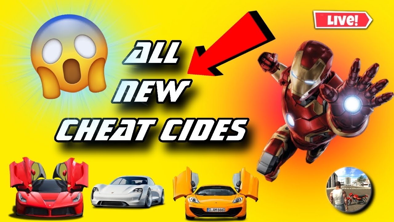Indian Bike Driving 3D || All Cheat Codes || Live On || AmanFX #indianbikedriving3d #shortfeed
