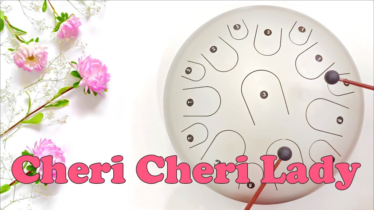 Cheri Cheri Lady (Modern Talking) - Steel Tongue drum cover with tabs