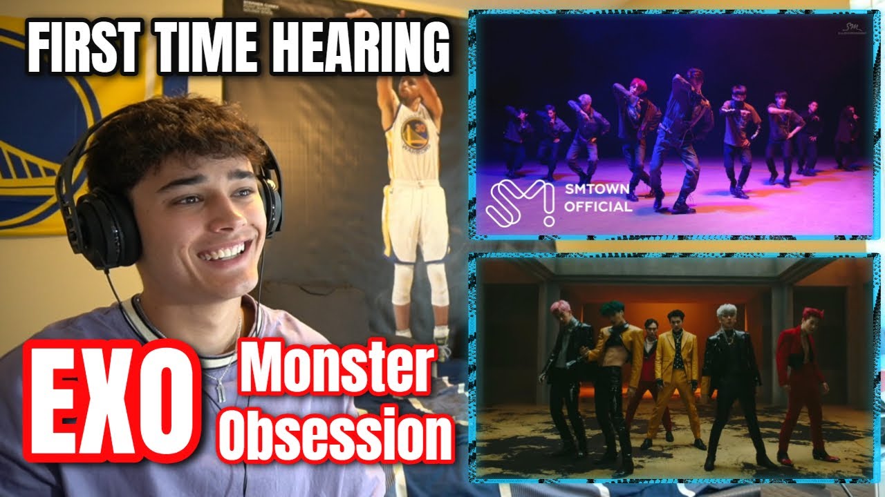 HEARING EXO FOR THE FIRST TIME! EXO 'Monster' & 'Obsession' MV REACTION!