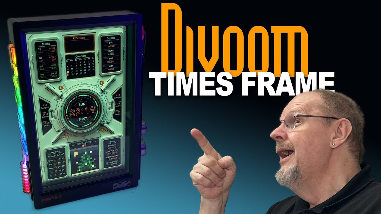SHU57 - Unboxing DIVOOM Times Frame