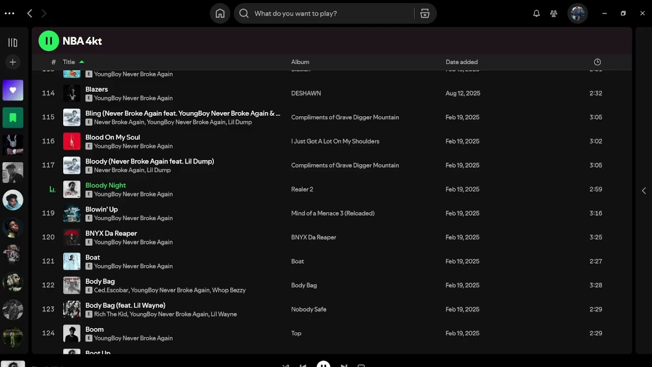 3 hours of NBA 4KT MUSIC