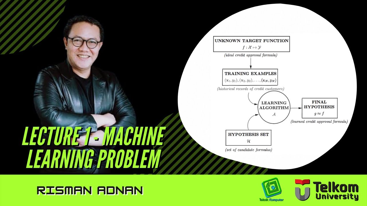 Lecture 1 ML-Machine Learning Problem by Risman Adnan, Ph.D