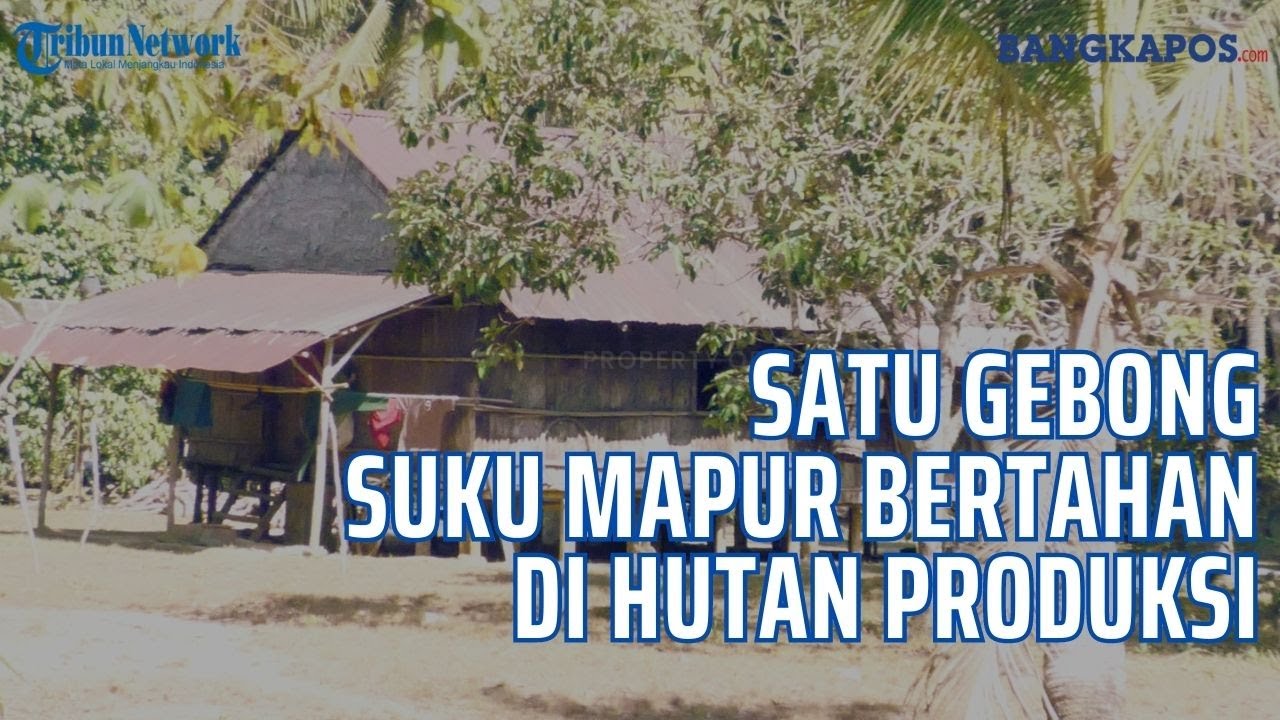Gebong Suku Mapur di Bangka Terancam Punah