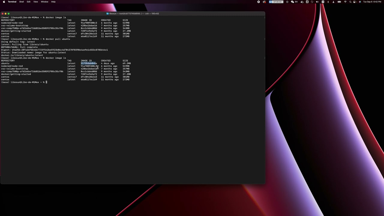 Install Ubuntu in Docker at Apple M1 CPU