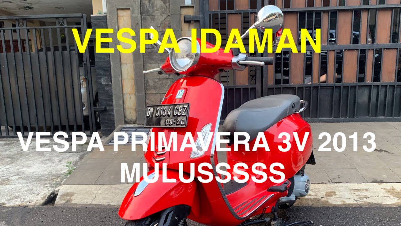 REVIEW VESPA PRIMAVERA 3V IE 2015 28,5jt | VESPA IDAMAN | PIAGGIO VESPA MATIC MODERN 3VIE 2014 2016